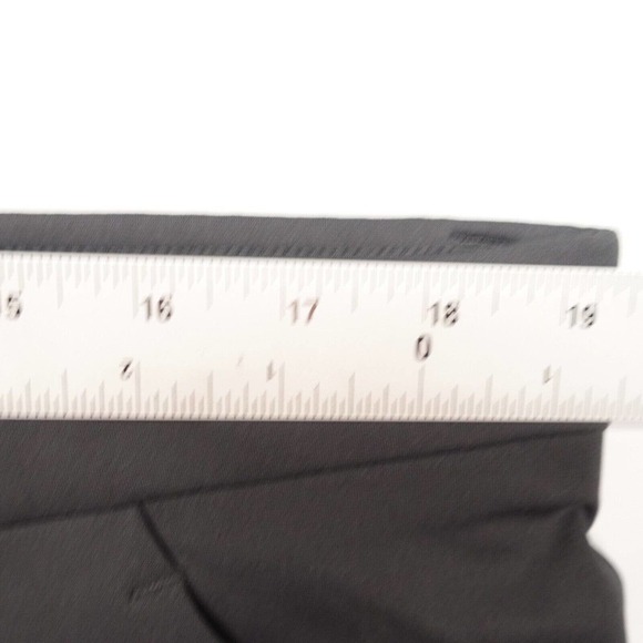 Stylus Chino Pants Men's Size 38 Gray Slash Pockets Regular Fit 100% Polyester - Picture 4 of 8